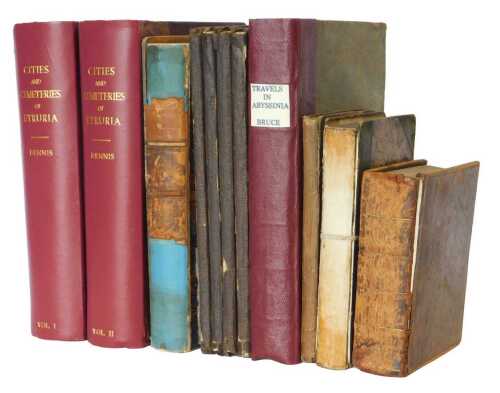 Travel & Exploration, to include Dennis (George). The Cities and Cemeteries of Etruria, 3rd...