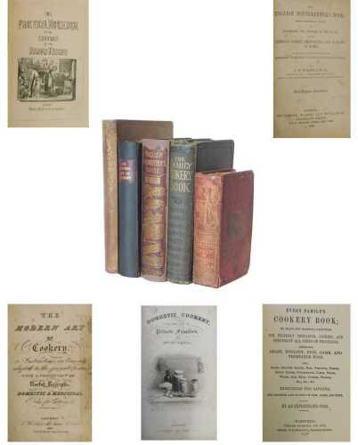 Cookery. 19thC and later cookery books, to include The Modern Art of Cookery, undated, published...
