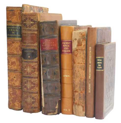 Antiquarian books, to include Addison (CG) The Knight's Templars, 2nd edition, leather bound,...