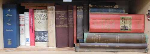 Books, mixed interest, to include Mrs Beaton's Household Management, Chronological Table and...