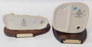 A Royal Doulton The Winner the Pooh Collection Eeyore Loses a Tail figure group, WP15, together... - 3