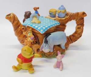A Disney Showcase Collection The Disney Character Teapot, Winnie the Pooh teapot, by Cardew... - 2