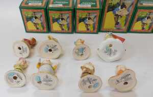 A Royal Doulton Snow White and the Seven Dwarves set, comprising Snow White SW11, together with... - 4