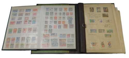 Philately. A small accumulation of GB commemorative stamps, Canadian, Australian, United States,...