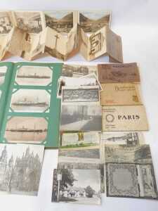 An early 20thC postcard album, and later postcard albums, containing topographical postcards, to... - 3