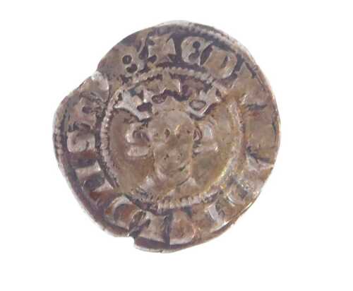 A Richard II silver penny, 1.4g.