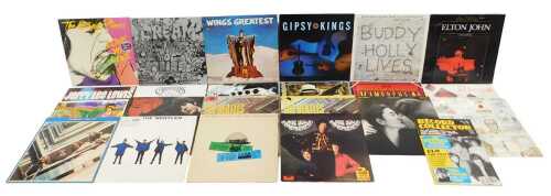 LP records, to include The Beatles Rubber Soul, Please Please Me, John Lennon and Yoko Ono...