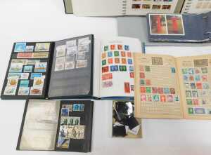 Philately. Various albums of used and unused world stamps, for the United States, Australia,... - 4