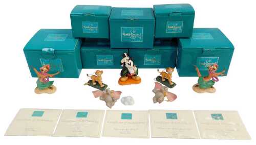 A group of Walt Disney Classics Collection Collector's Society Membership sculptures, comprising...