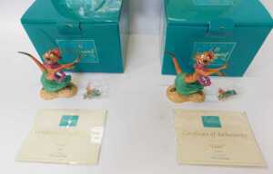 A group of Walt Disney Classics Collection Collector's Society Membership sculptures, comprising... - 3