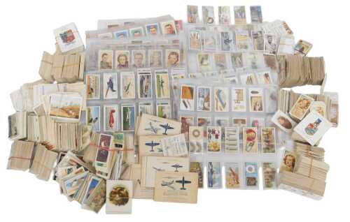 Various loose cigarette cards, including Sweet Caporal Cigarettes Aircraft Spotter Series, De...