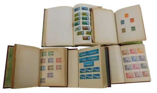 A group of stamps, to include Victorian and later English, with some penny reds, an album of...