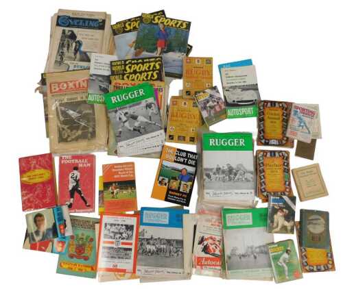 Sporting ephemera, to include Silverstone programmes from the 1960s, including the British Grand...