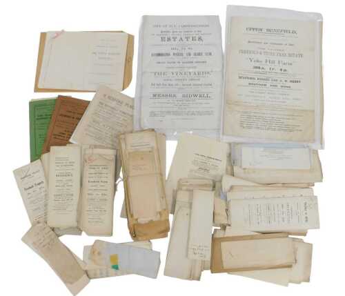 Property brochures, etc., to include East of England, some transaction documents, City of Ely...