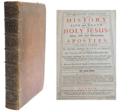 Taylor (Jeremy Lord Bishop of Down and Connor). Antiquitatas Christianae or The History of the...