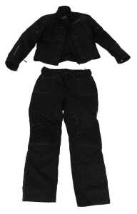 A Hein Gericke Protech two piece motorcycle suit, K32.