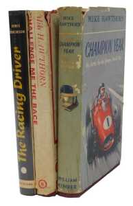 Motorsport related autobiographies, including Mike Hawthorne Champion Year My Battle for the...