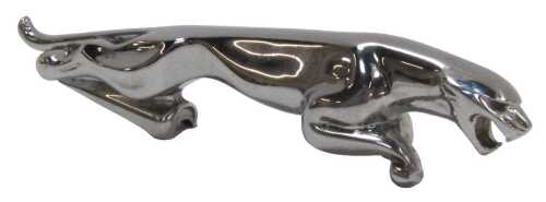 A Jaguar chrome mascot, number 7/10091/1 WBB