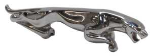A Jaguar chrome mascot, number 7/10091/1 WBB