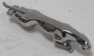 A Jaguar chrome mascot, number 7/10091/1 WBB - 2