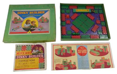 A Dinky Builder No. 2 set, manufactured by Meccano Limited Liverpool, boxed.