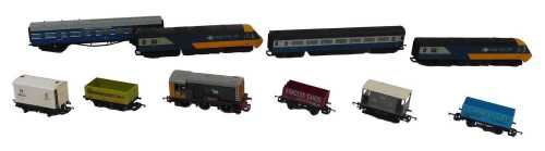 A Hornby Railways electric train set Rural Rambler, Airfix HO/OO gauge model kits including...