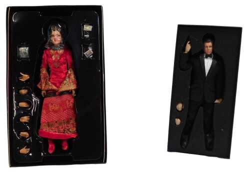 A Big Chief Studio Live and Let Die Solitaire figure, 1:6 scale, boxed with accessories, and a...
