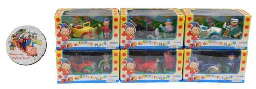 Corgi Noddy in Toyland diecast, including 69001 Noddy, 69002 Mr Sparks, 69003 Mr Milko, 69004...