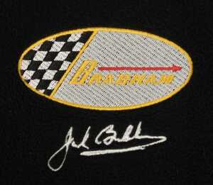 A Vodafone McLaren Mercedes F1 black zipper jacket, and another similar, Brabham, with Jack... - 3