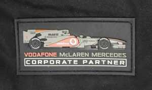 A Vodafone McLaren Mercedes F1 black zipper jacket, and another similar, Brabham, with Jack... - 11