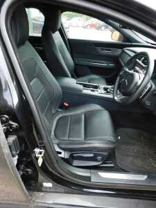 A Jaguar XF 2.0l R Sport four-door saloon, Registration BJ68 7KG, 8592 recorded miles, black,... - 7