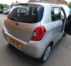 A Suzuki Celerio SZ2 five-door hatchback, 2018, Registration YC18 TGF, silver, petrol, manual,... - 8