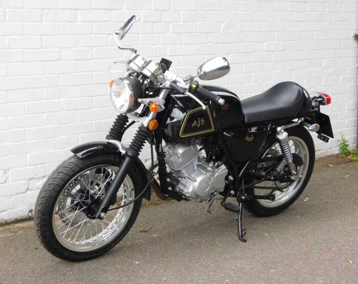 An AJS Cadwell 125 motorcycle, Registration YT74 SKK, 2025, 125cc, first registered 15th...