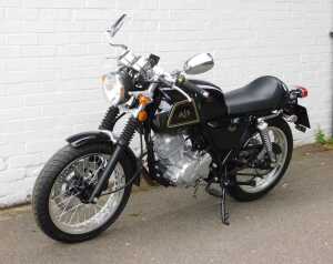 An AJS Cadwell 125 motorcycle, Registration YT74 SKK, 2025, 125cc, first registered 15th...