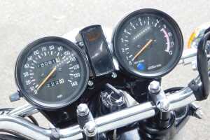 A Yamaha XS-250 motorcycle, registration YGV 463Y, 248cc, blue, first registered August 1982,... - 11