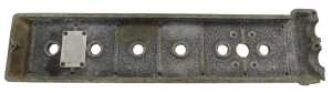 A BRM engine rocker cover, grey, approx 2ft 2" x 1ft 6". - 2