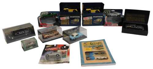 Corgi and Oxford 007 James Bond diecast, including Goldfinger Rolls Royce Phantom 3 Sedance de...