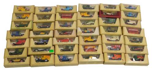Matchbox Models of Yesteryear boxed diecast vehicles, including Y20 1937 Mercedes Benz 540K, Y24...