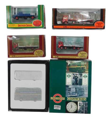 A group of diecast vehicles, to include Country Buses Limited Edition Bus Set 2, Exclusive First...