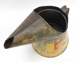 A Shell Lubricants one gallon oil jug. - 3