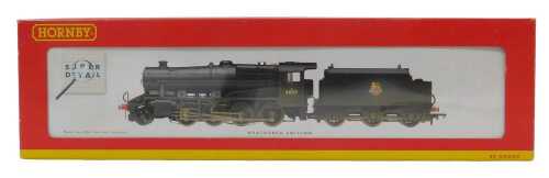 A Hornby OO gauge Class 8F locomotive, 2-8-0, 48119, BR black weathered livery, 2395.