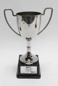 Three silver plated trophies, including Phoenix Total Butler 2000 MGCC Anglia Phoenix... - 4