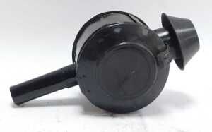 A Kenyons Serilight lens railway lamp, and a buddy lamp with red lens. (2) - 8