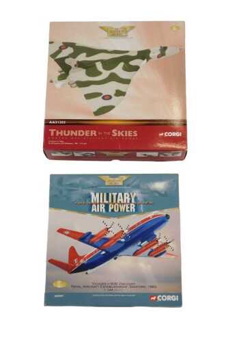 A Corgi Aviation Archive 1:44 diecast Military Thunder in the Skies Air Power Vickers V838...