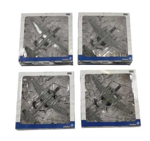 Four Solido War Master 1:72 scale diecast aeroplanes.