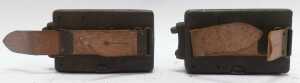 Three carbide lamps, including a Lucas Werna rear bicycle lamp, and two military battery torches.... - 7
