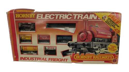 A Hornby Industrial Freight electric train set, boxed. (AF)