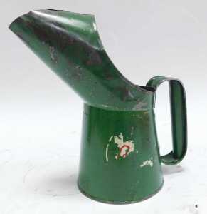 Various oil cans, including a Halford half pint can, a Castrol one pint can, Force Feed oil can,... - 2