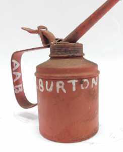 Various oil cans, including a Halford half pint can, a Castrol one pint can, Force Feed oil can,... - 12