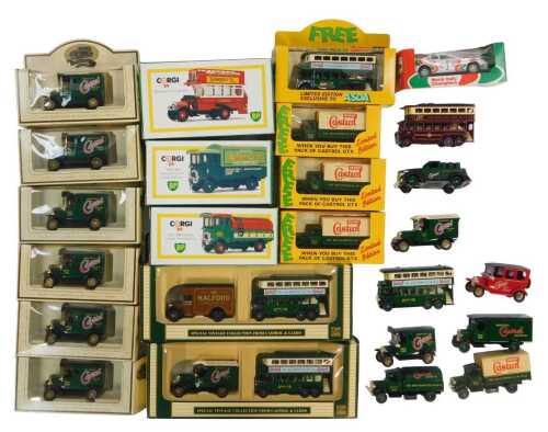Corgi and Lledo diecast vehicles, including Corgi AEC 308 Forward Control 5 ton cabover, a BP...